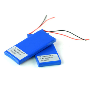 Paquete de batería lipo ultrafina de 7.4V para productos electrónicos