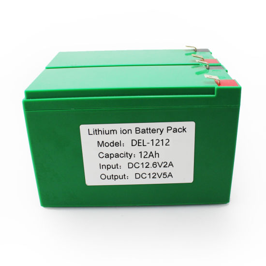 Paquete de batería de polímero de litio de 12 V