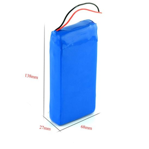 Batería recargable de encargo del polímero de litio de Lipo 7.4V 10ah baterías de 7.4 voltios